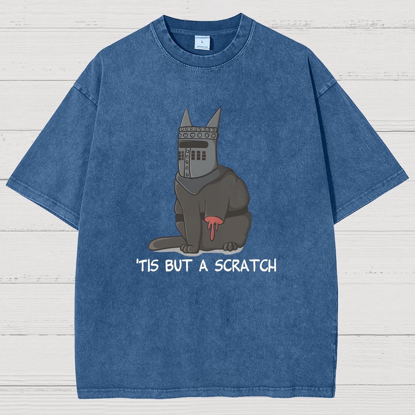 'Tis but a scratch Vintage Distressed T-shirt