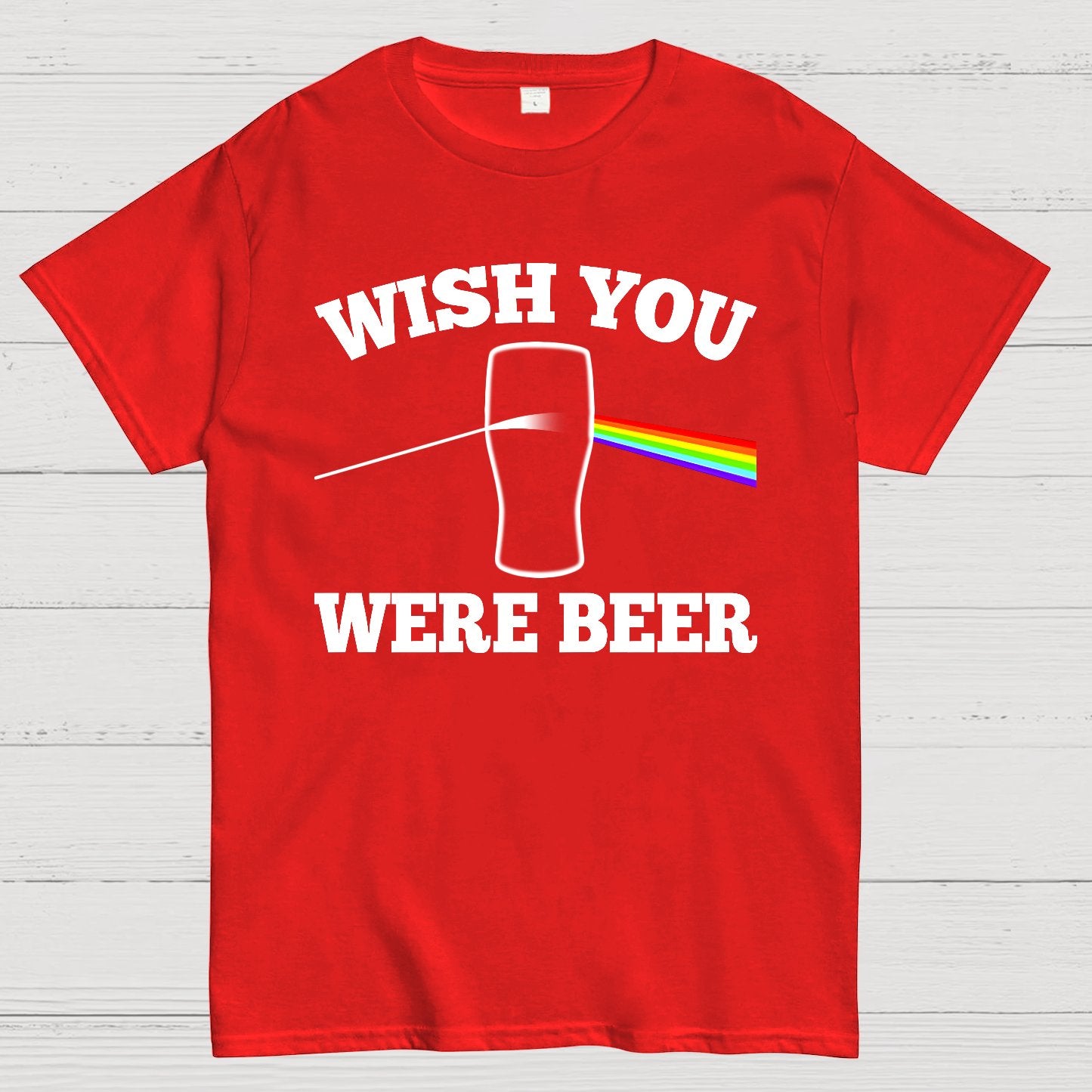 Wish You Were Beer Geek T-Shirt