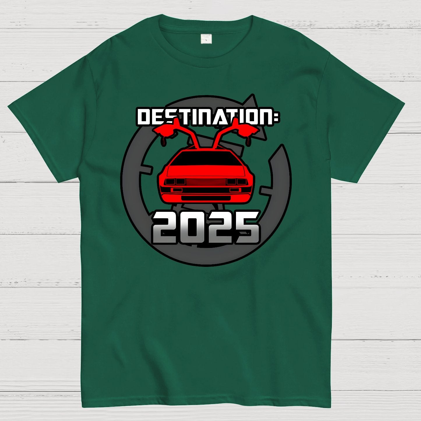 Cool 80's Sci-fi Inspired New Year Slogan Geek T-Shirt