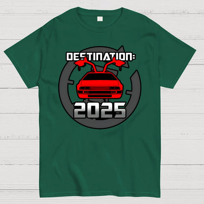Cool 80's Sci-fi Inspired New Year Slogan Geek T-Shirt