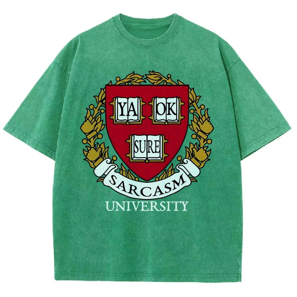 Ivy League Sarcasm Vintage Distressed T-shirt