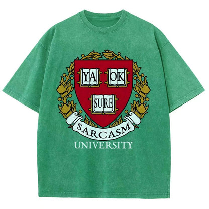 Ivy League Sarcasm Vintage Distressed T-shirt