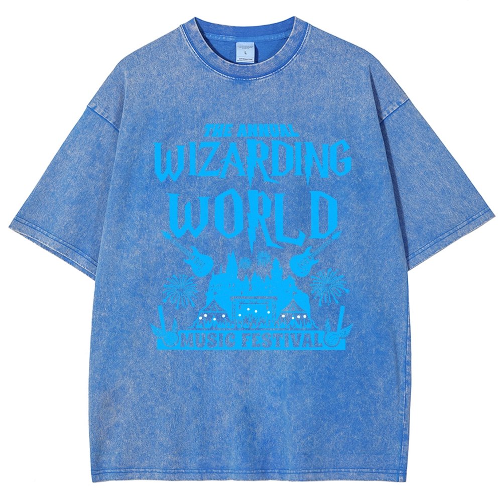 Wizards & Witches Music Festival Vintage Distressed T-shirt