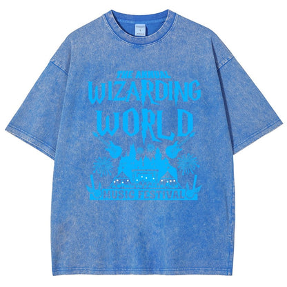 Wizards & Witches Music Festival Vintage Distressed T-shirt