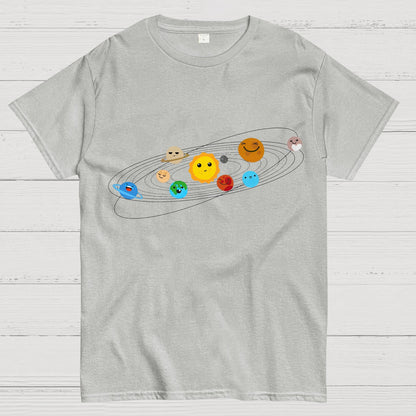 Solar System Nerdy T-Shirt