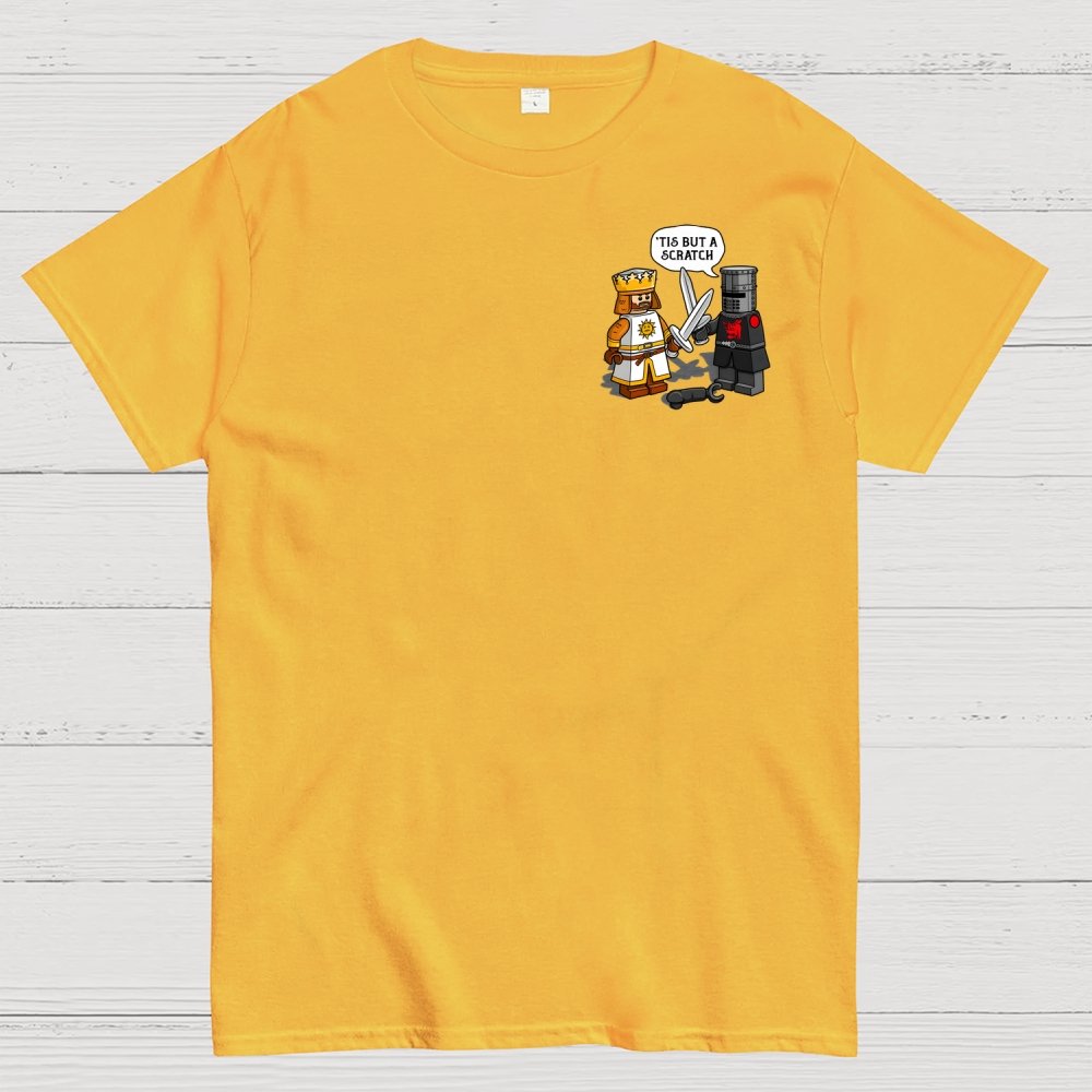 King Vs Knight Front And Back Printing Geek T-Shirt