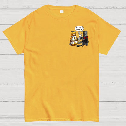 King Vs Knight Front And Back Printing Geek T-Shirt