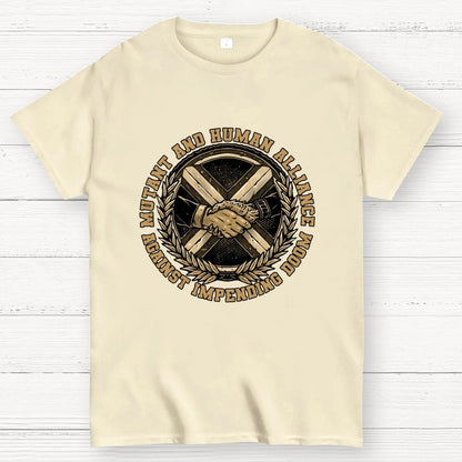 Mutant and Human Alliance Geek T-Shirt