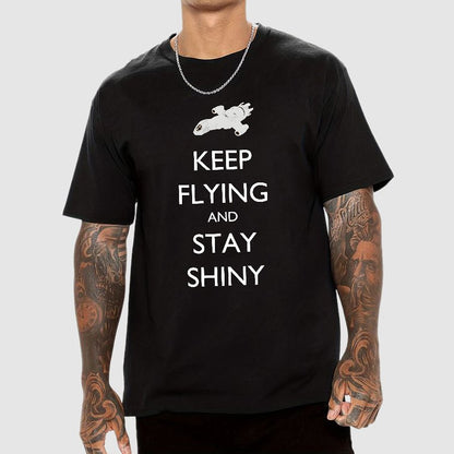 Keep Flying And Stay Shiny Geek T-Shirt