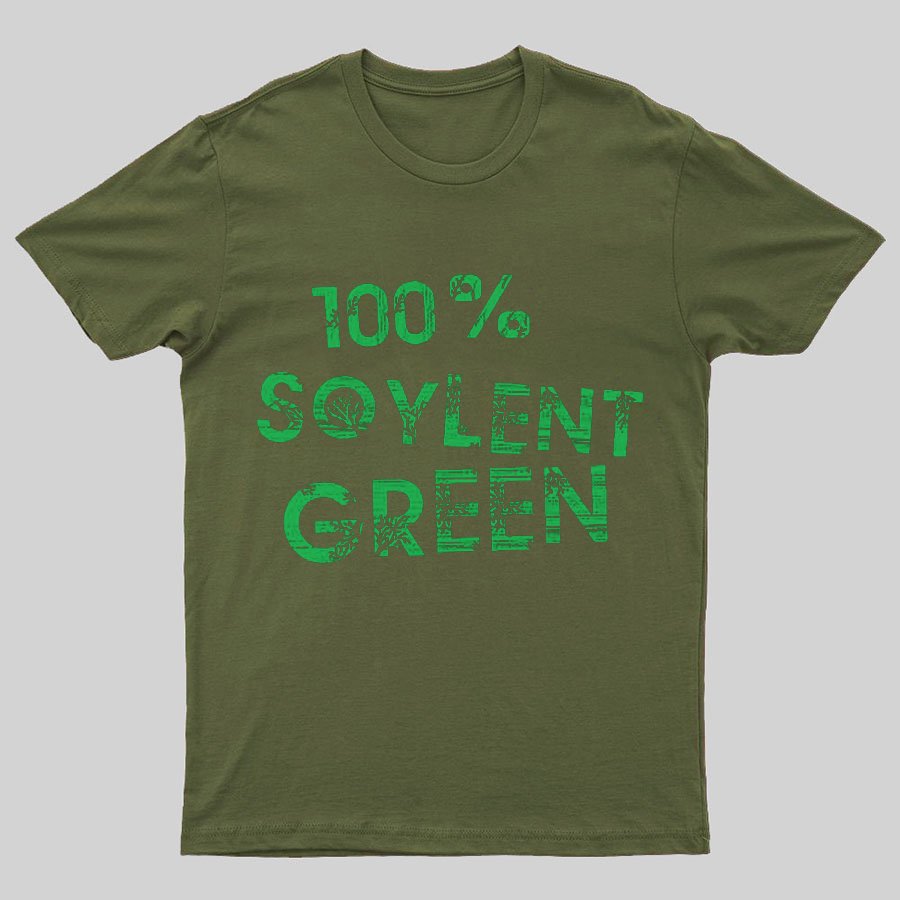 100% Soylent Green Geeky T-Shirt