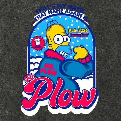 Mr. Plow Vintage Distressed T-shirt