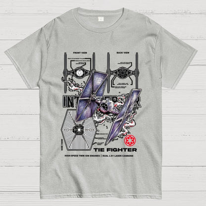 THE INTERCEPTOR FIGHTER Geek T-Shirt
