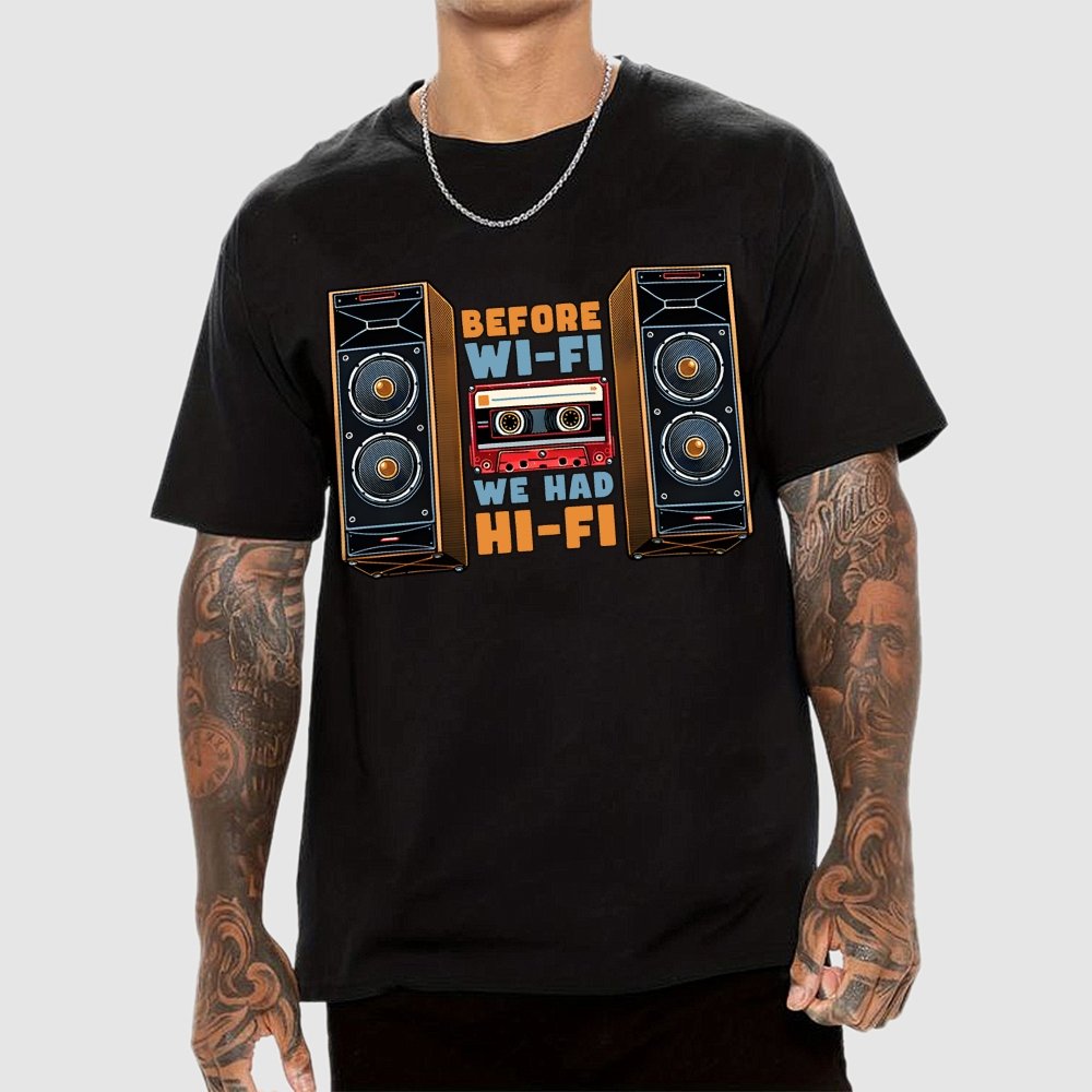 Before Wi-Fi Geek T-Shirt