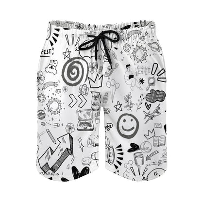 Stick Figure Geek Shorts