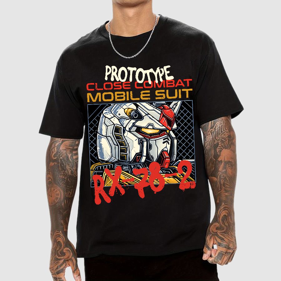 Close Combat Mobile Suit Geek T-Shirt