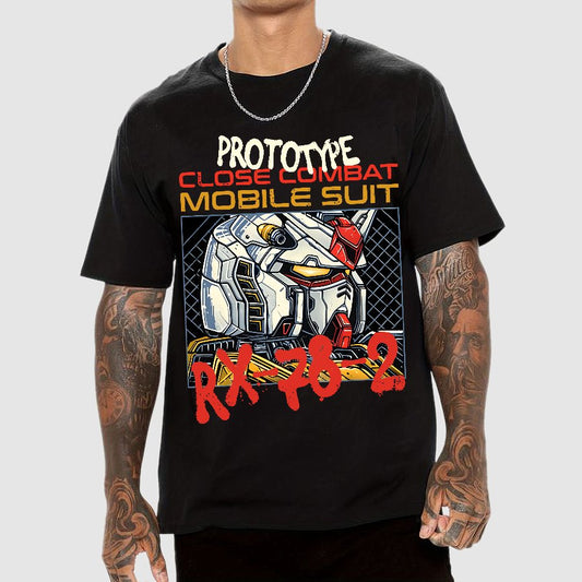 Close Combat Mobile Suit Geek T-Shirt