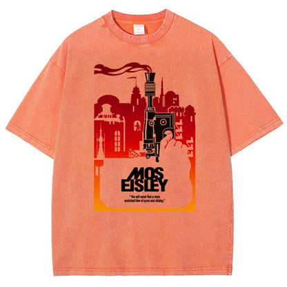 Galactic Streets Vintage Distressed T-shirt
