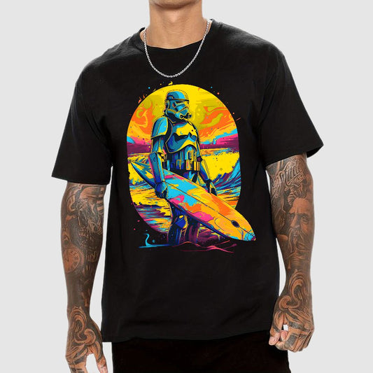 Copy Side Of The Beach Geek T-Shirt