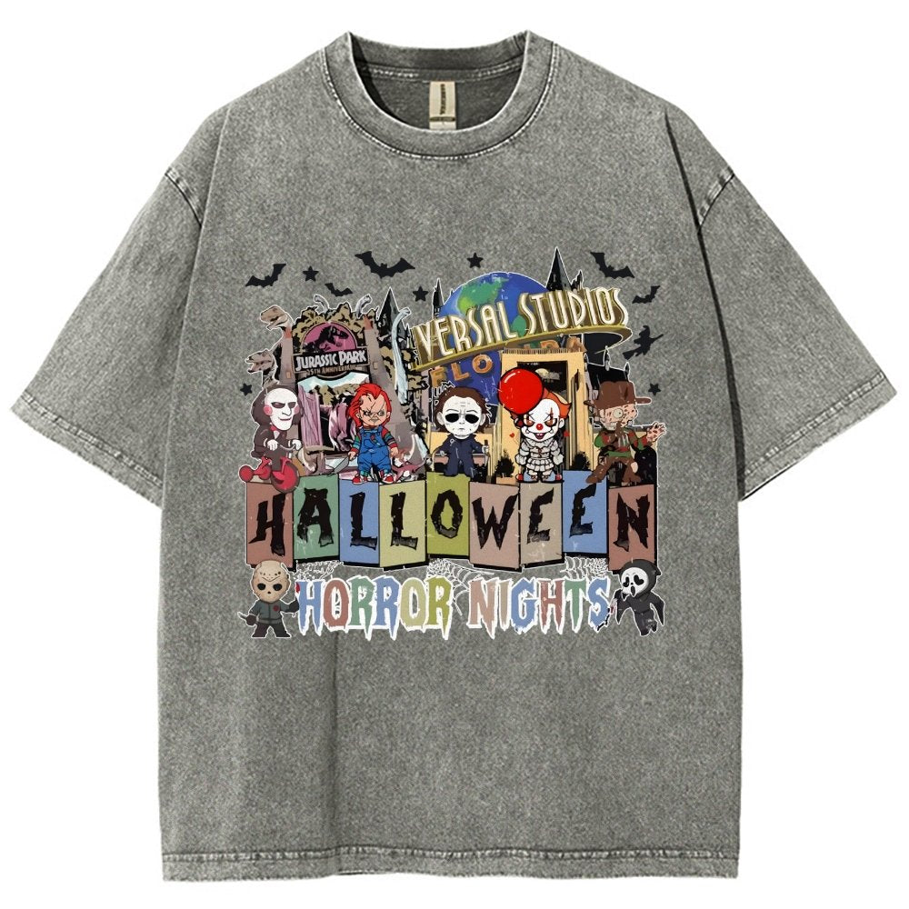 Halloween Horror Nights Vintage Distressed T-shirt