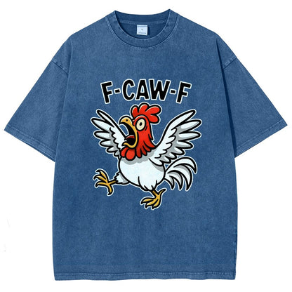 F-Caw-F Vintage Distressed T-shirt