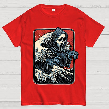 Ghost Wave Unisex Geek T-Shirt