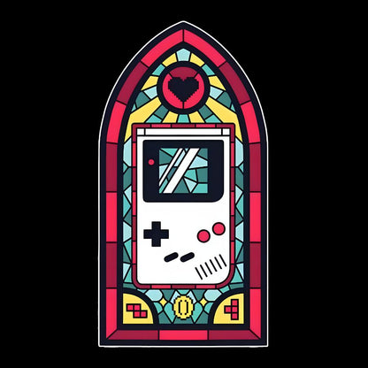 8bit Stained Glass Geek T-Shirt