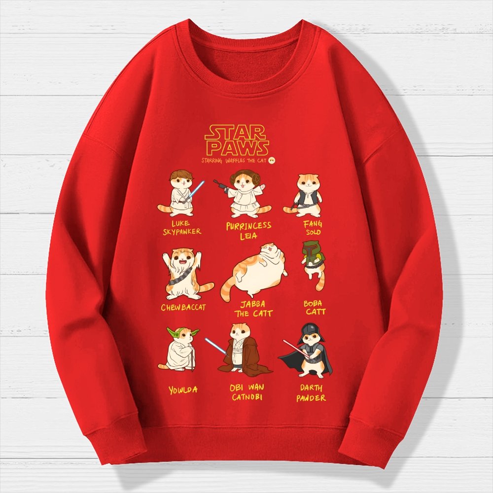 Star Paws Geek Cotton Sweatshirt