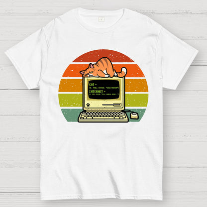 Cat vs. Internet Still Loading Geek T-Shirt