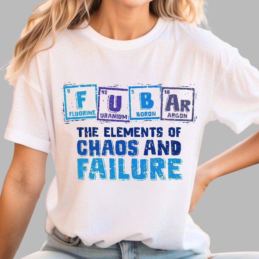 Elements of Chaos and Failure Geek T-Shirt