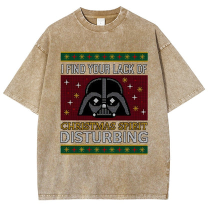 Lack of Christmas Spirit  Vintage Distressed T-shirt