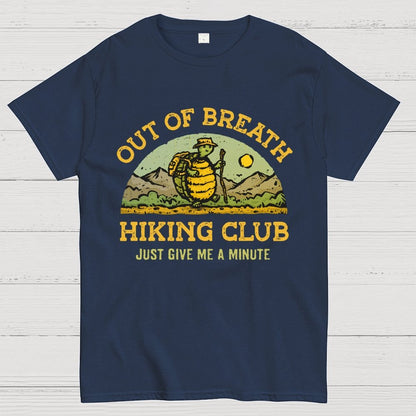 Out Of Breath Hiking Club Geek T-Shirt