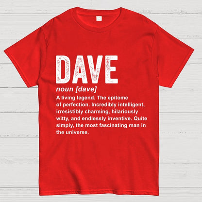 Dave Definition  Funny Dave Geek T-Shirt