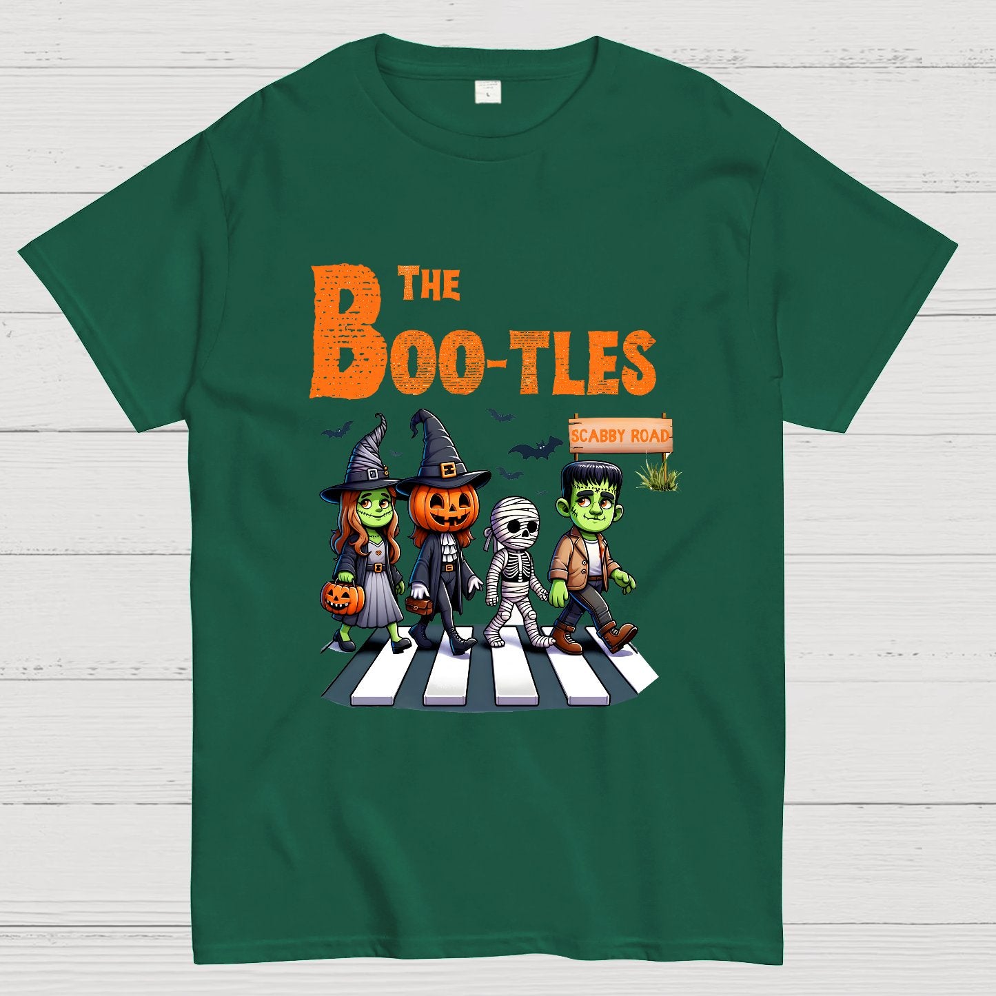 The Boo-tles Halloween Geeky T-Shirt