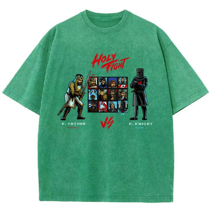 Holy Fight Vintage Distressed T-shirt