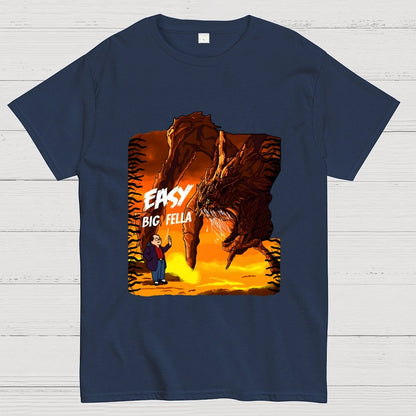 Calm Down Large Fellow Geek T-Shirt