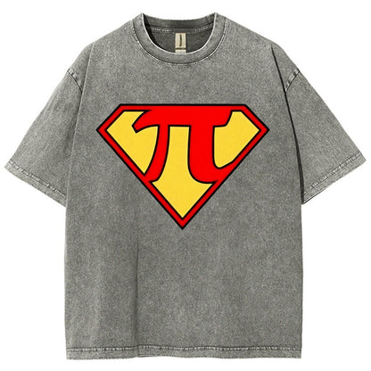 Super Pi Hero Vintage Distressed T-shirt