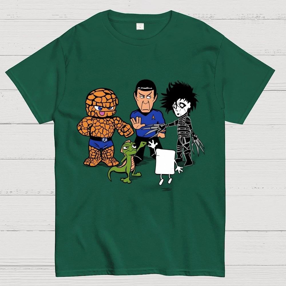 Rock Paper Scissors Unisex Geek T-Shirt