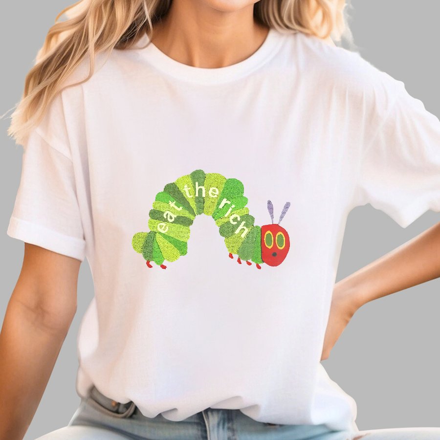 Eat the Rich Print Geek T-Shirt