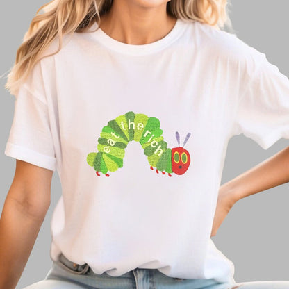 Eat the Rich Print Geek T-Shirt