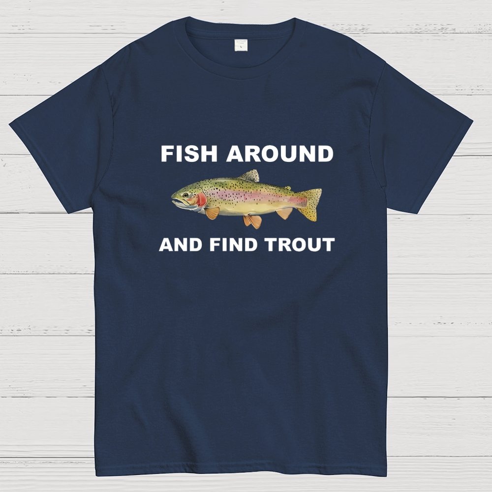 Fish Around Geek T-Shirt