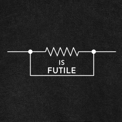 Is Futile Sarcastic Humor Vintage Distressed Hoodie