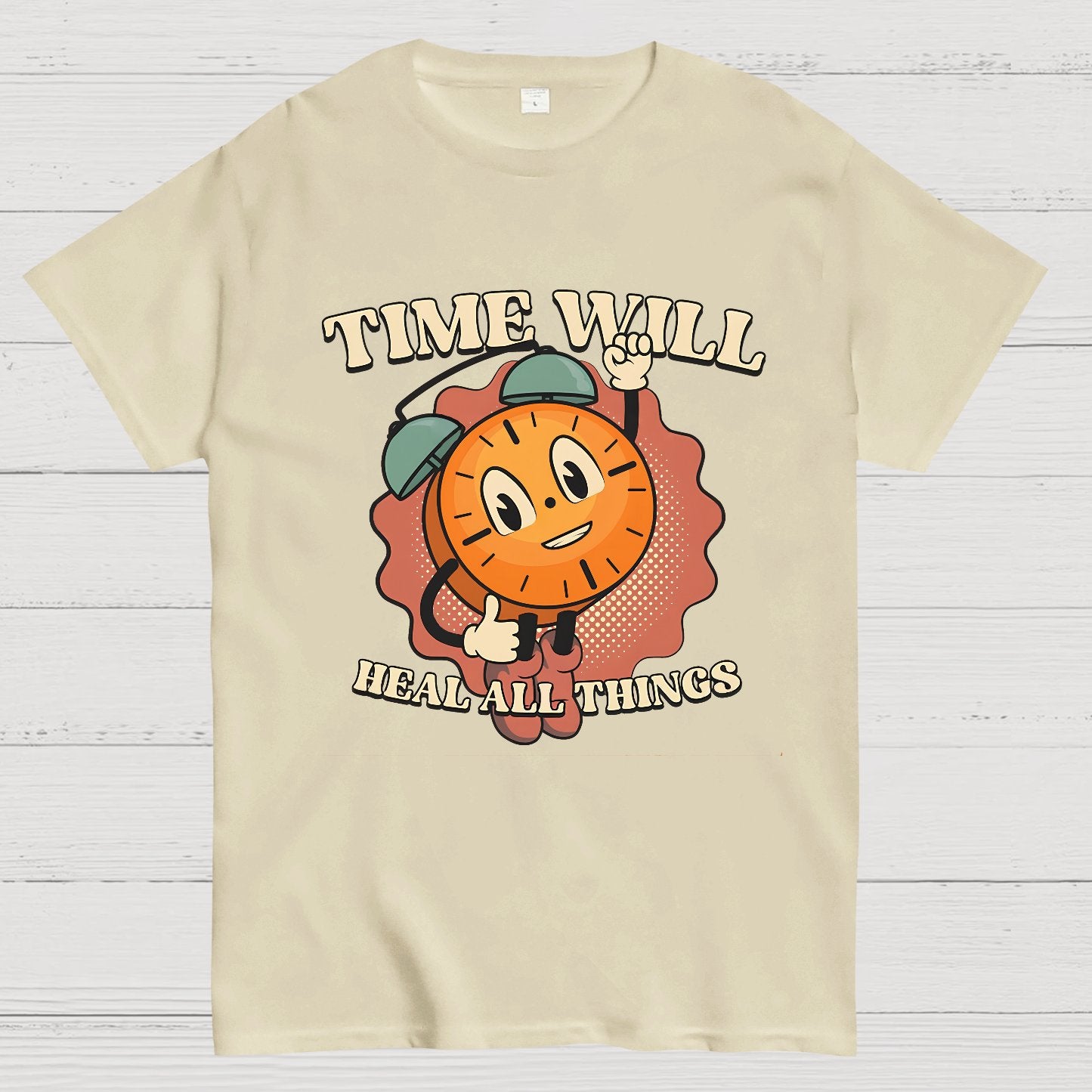 Time will heal all things Nerdy T-Shirt