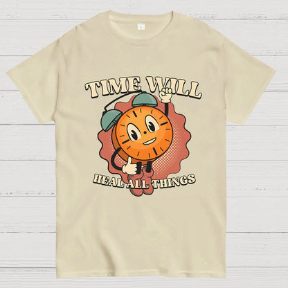 Time will heal all things Nerdy T-Shirt