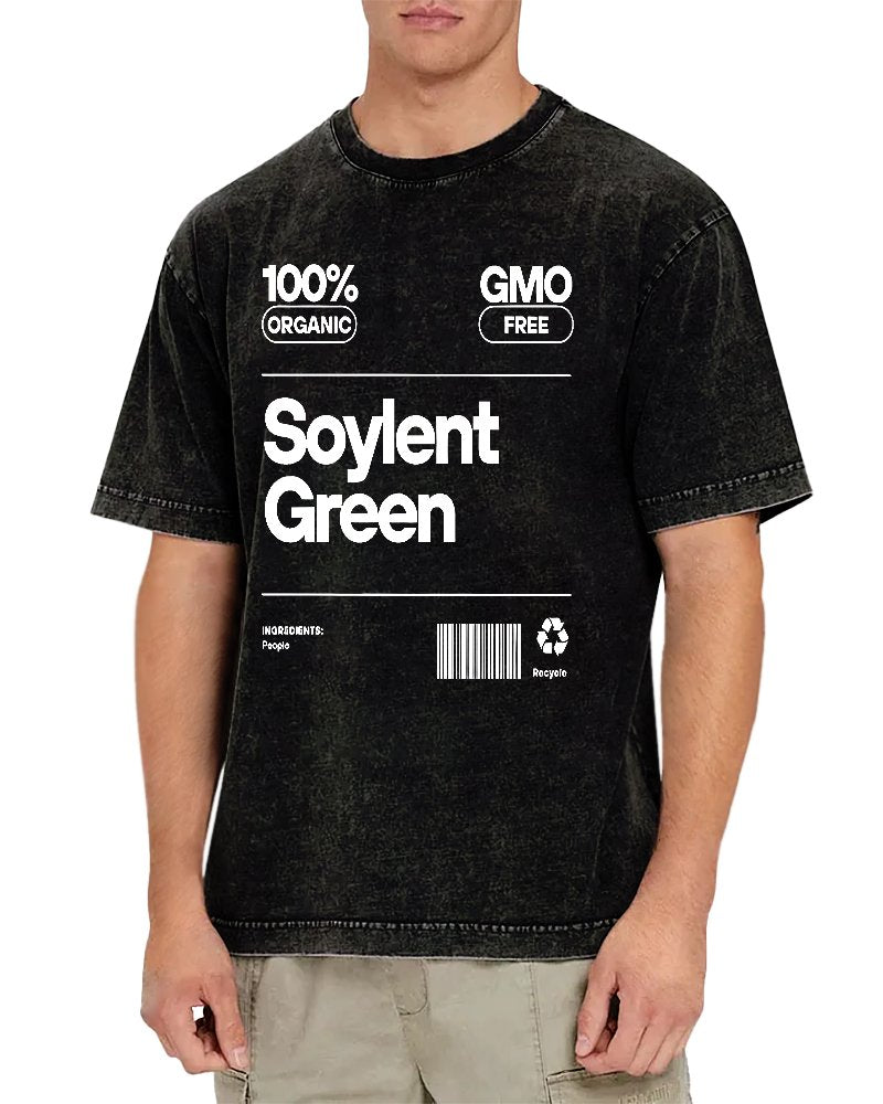 Soylent Green Tag Nerd Vintage Distressed T-shirt
