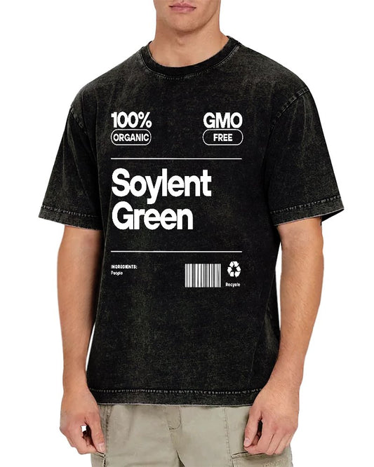 Soylent Green Tag Nerd Vintage Distressed T-shirt