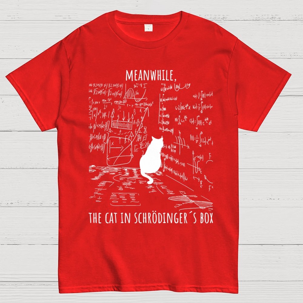 Schrödinger's Cat Unisex Geek T-Shirt