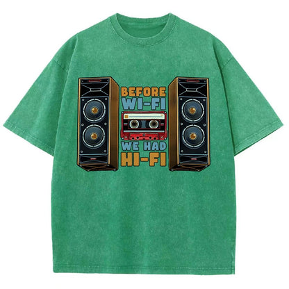 Before Wi-Fi Vintage Distressed T-shirt
