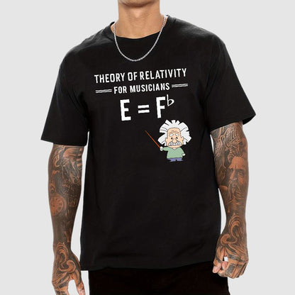Theory Of Relativity For Musicians Geek T-Shirt