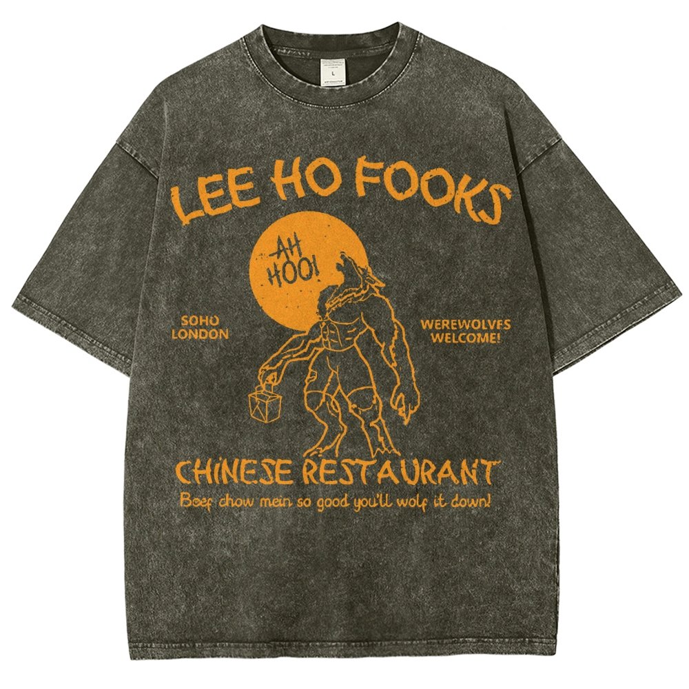 Lee Ho Fooks Chinese Restaurant Vintage Distressed T-shirt