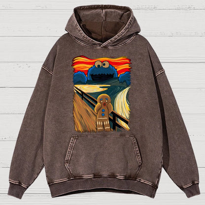 The Cookie Muncher Vintage Distressed Hoodie